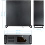 Tooq RACK-406N-USB3 Caja Rack 4U 19 pulgadas Negro